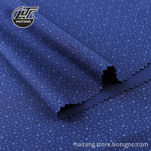 Shirt Cloth Online Printing Microfiber fabric Haitang Woven